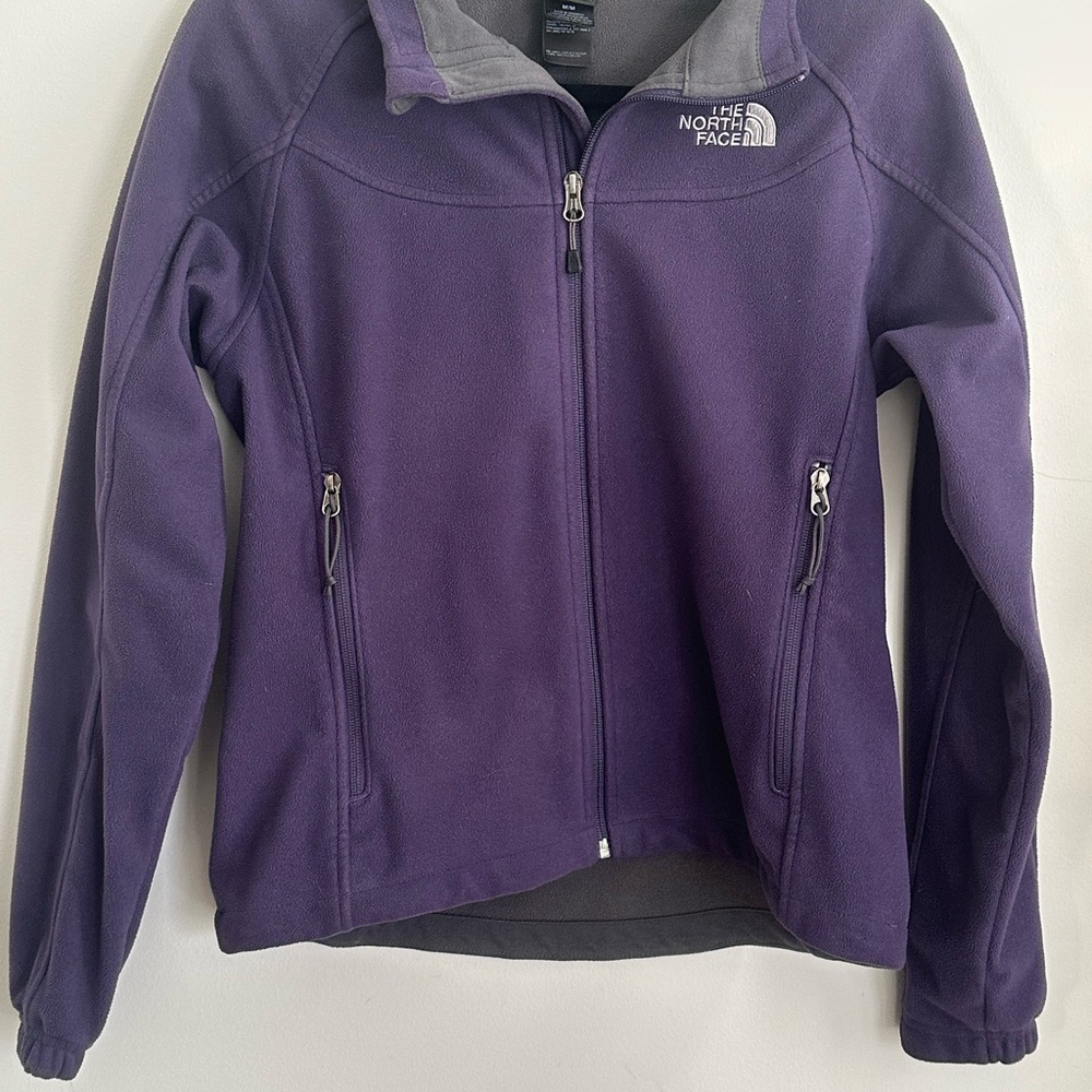 The North Face Purple Full-Zip Jacket